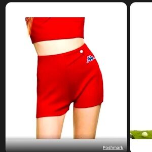 Zara x Kappa ribbed logo mini shirts M designer Collab